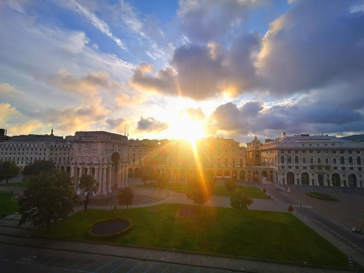 B&B Piazza Della Vittoria Genua Buitenkant foto
