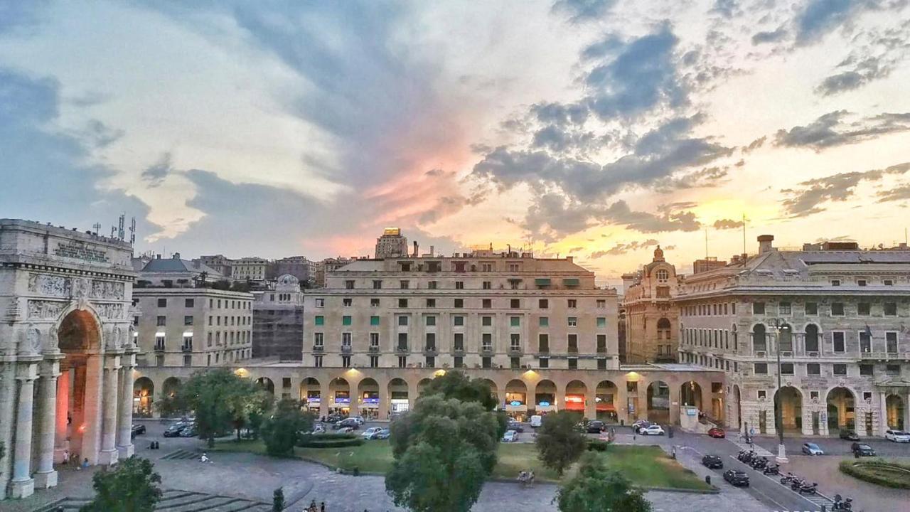 B&B Piazza Della Vittoria Genua Buitenkant foto